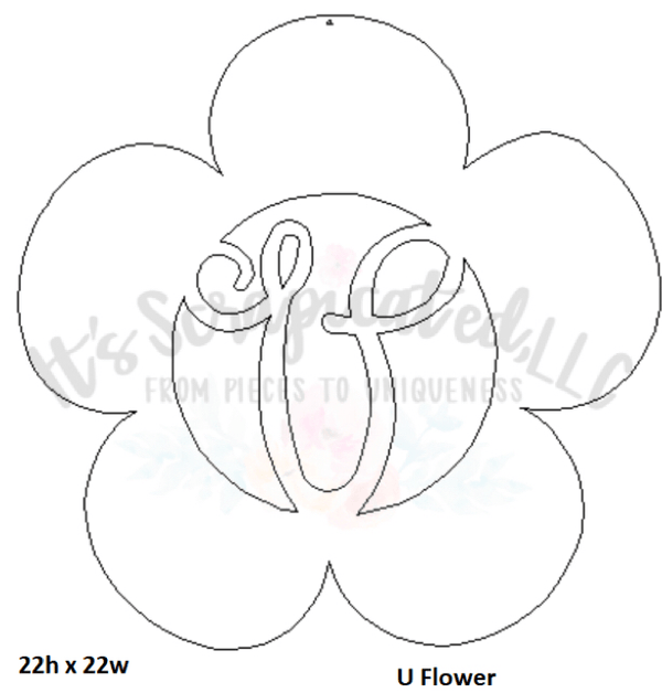 Bare Metal - Initial Flower