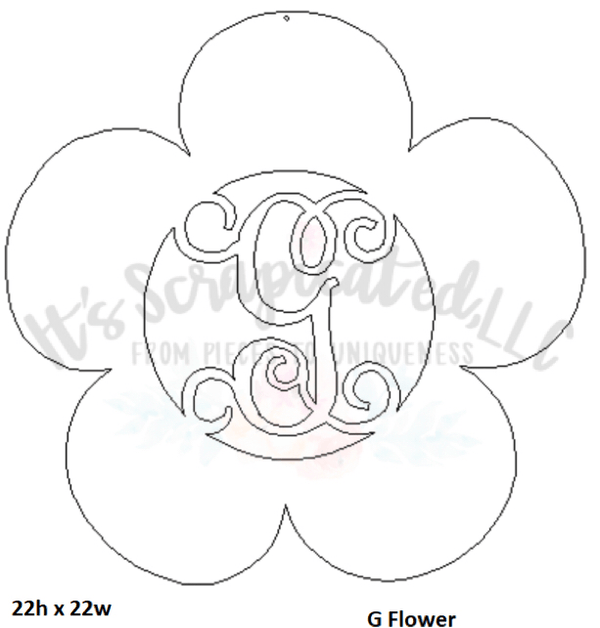 Bare Metal - Initial Flower