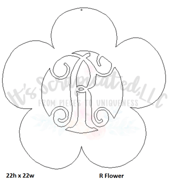 Bare Metal - Initial Flower