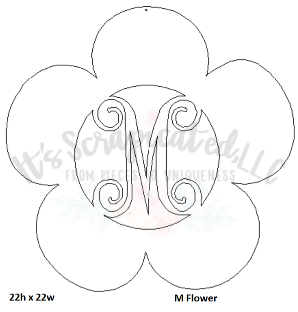 Bare Metal - Initial Flower