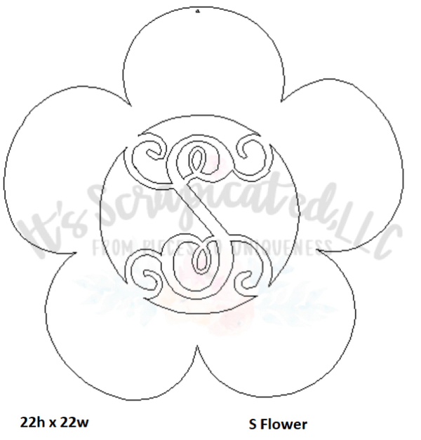 Bare Metal - Initial Flower