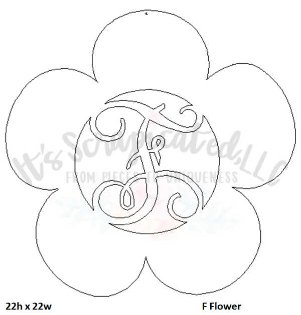Bare Metal - Initial Flower