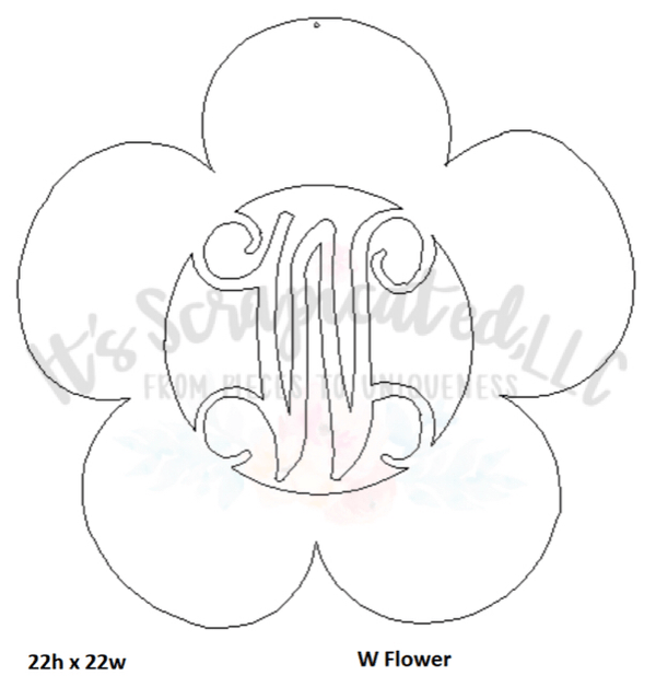 Bare Metal - Initial Flower