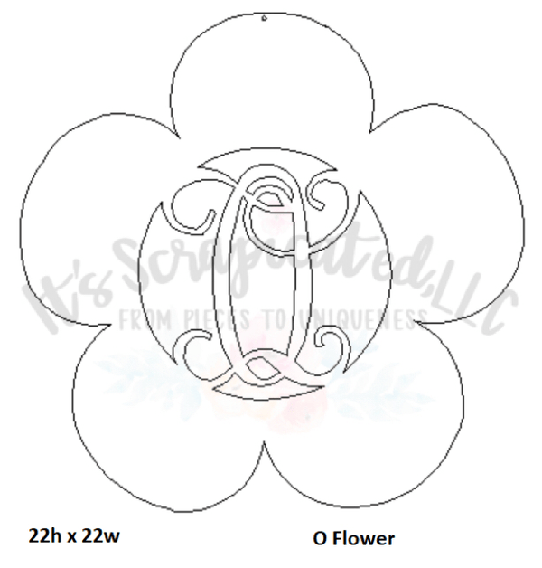 Bare Metal - Initial Flower