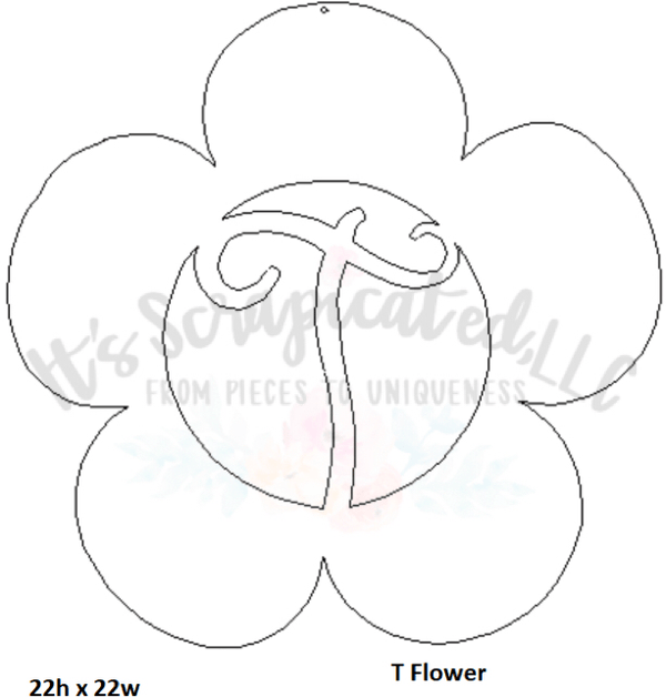 Bare Metal - Initial Flower