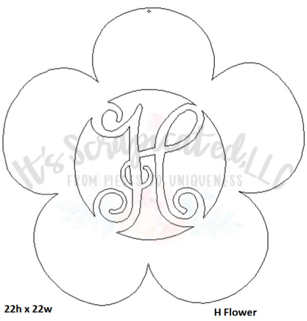 Bare Metal - Initial Flower