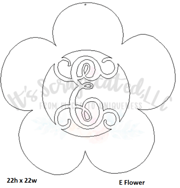 Bare Metal - Initial Flower