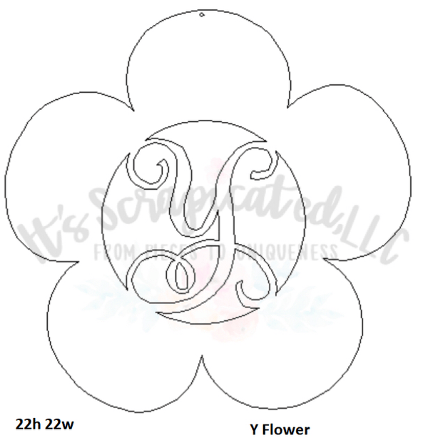 Bare Metal - Initial Flower
