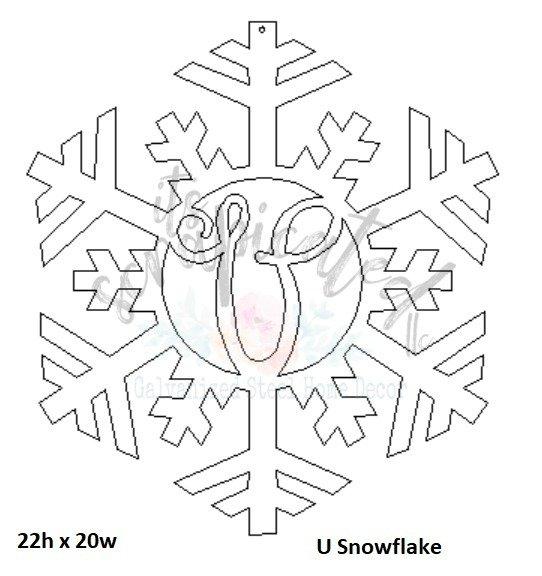 Bare Metal - Initial Snowflake It's Scrapicated, LLC 