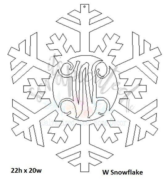 Bare Metal - Initial Snowflake It's Scrapicated, LLC 
