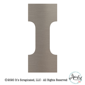 Bare Metal - Letter I  