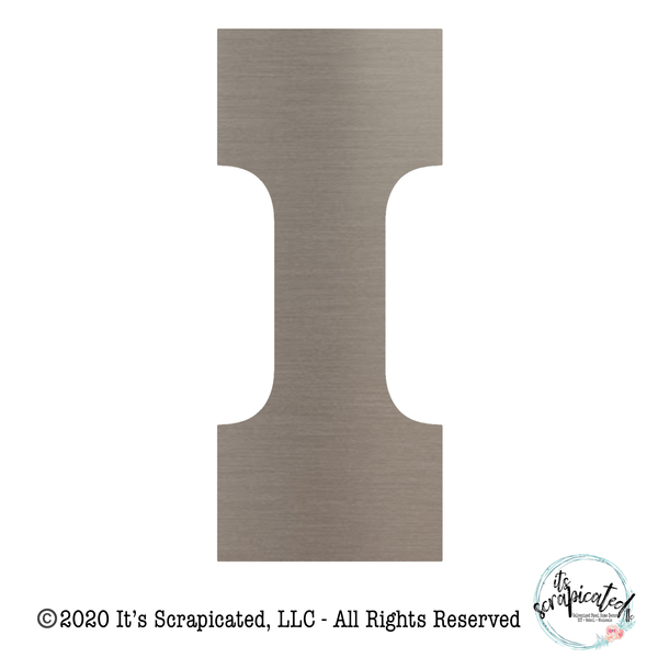 Bare Metal - Letter I  