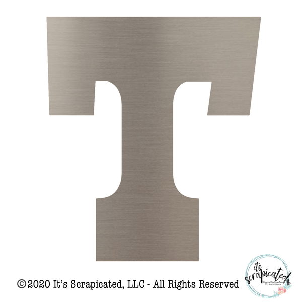 Bare Metal - Letter T 
