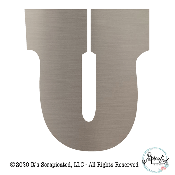 Bare Metal - Letter U 