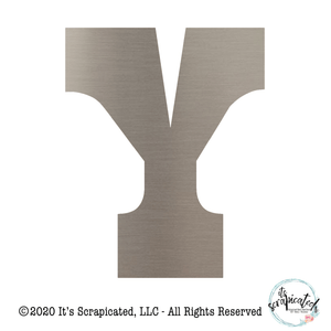 Bare Metal - Letter Y  