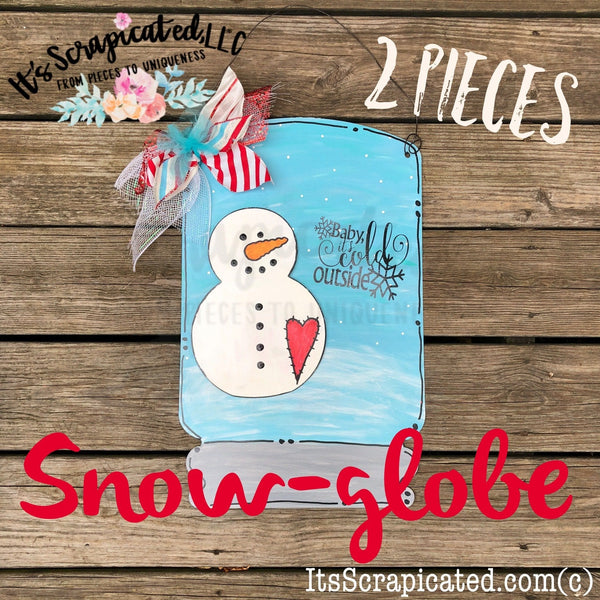 Bare Metal - Mason Jar Bottom - (holes in bottom used as Snow Globe) It's Scrapicated, LLC 