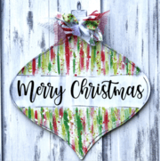 Bare Metal - Oblong Ornament It's Scrapicated, LLC 