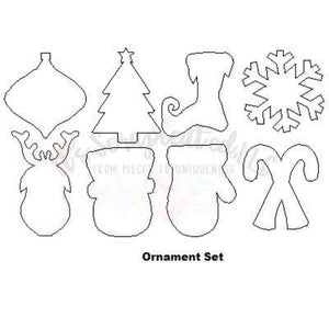 Bare Metal - Ornament Set It's Scrapicated, LLC 