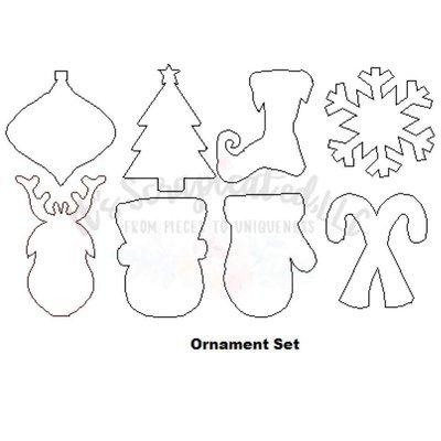 Bare Metal - Ornament Set It's Scrapicated, LLC 