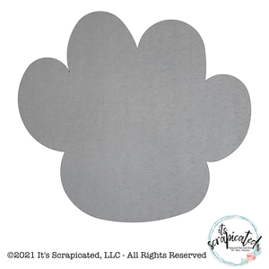 Bare Metal - Paw Print  