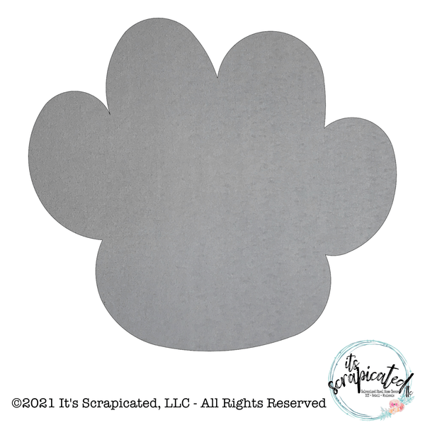 Bare Metal - Paw Print  