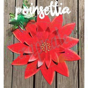 Bare Metal - Poinsettia It's Scrapicated, LLC 