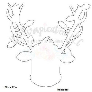 Bare Metal - Reindeer It's Scrapicated, LLC 