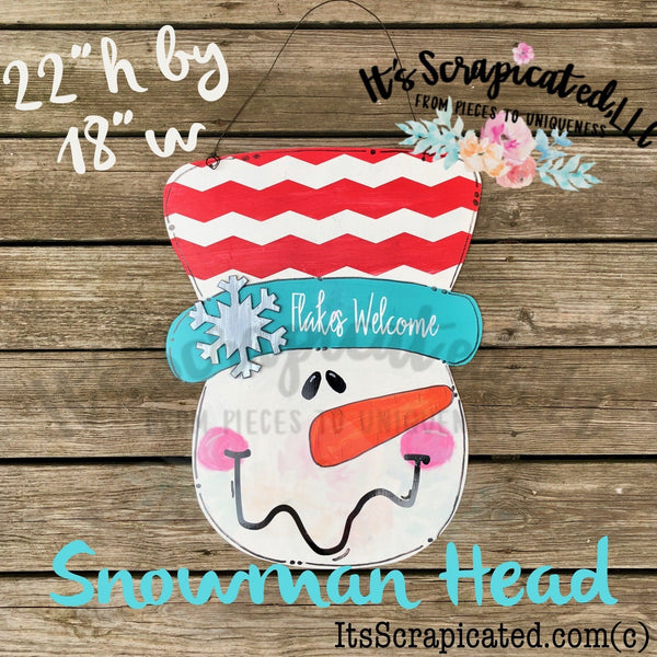 Bare Metal - Snowman Head It's Scrapicated, LLC 