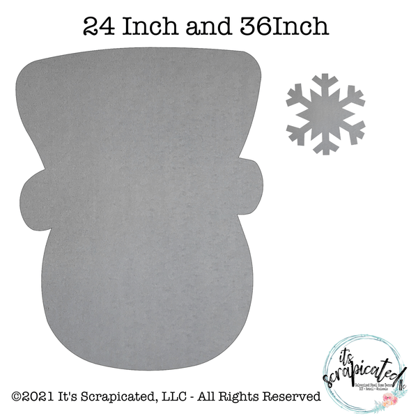 Bare Metal - Snowman Head It's Scrapicated, LLC 