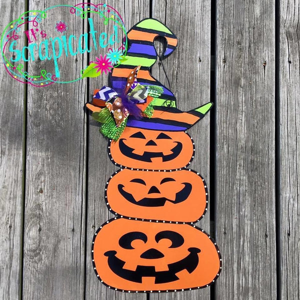 Bare Metal - Stacked Jack-o-lanterns