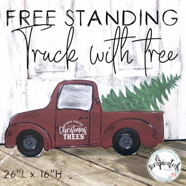 Bare Metal - Truck - Christmas Standing 