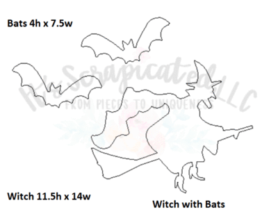 Bare Metal - Witch with Bats