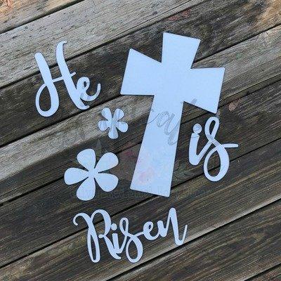 Porch Candy® - HE IS RISEN - Bare Metal Design Set  