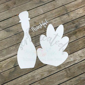 Porch Candy® - THANKFUL TURKEY - Bare Metal Design Set  